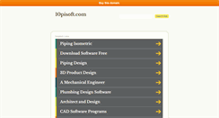 Desktop Screenshot of 10pisoft.com